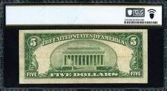 1934A $5 Silver Certificate Fr. 1651 (JA Block) Julian/Morgenthau PCGS Very Fine 25