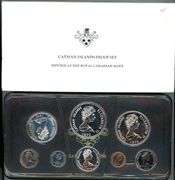 Nice 1972 Cayman Islands 8-coin Proof Set with 2.77 Troy Ozs of ASW