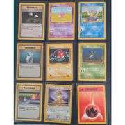 Vintage Pokémon Card Lot Binder WOTC Era + Modern Mix
