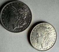 1887 &1897 Unc Morgan Dollars