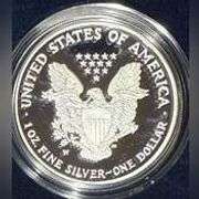 2007 W Proof Silver Eagle with box and paper