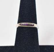 Sterling Silver Charoite Gemstone Ring