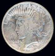 1922-D Peace Silver Dollar