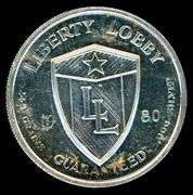 1980 Liberty Lobby ½ Ounce Silver Round