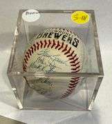 Very Nice 1982 Milwaukee Brewers Full Team ball signed