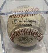 Cal Ripken and Brooks Robinson signed baseball