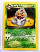 Pokémon 1999 Dark Arbok 1st Edition Card