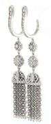 New Gabriel & Co. 0.55ctw Diamond Tassel Dangle Earrings in 14K