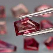 They're fancy cut and untreated! 2.22 carats of pure Sapphire!