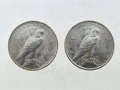 1922 & 1923 Silver Peace Dollars