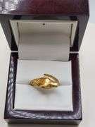 Vintage 18K Gold Egyptian Ring