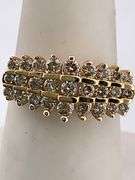 CERTIFIED 14K YELLOW GOLD DIAMOND RING