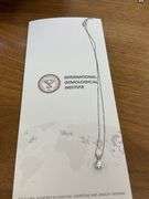 I.G.I CERTIFIED 2.00 CARAT LAB GROWN DIAMOND NECKLACE