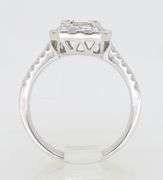 EFFY Diamond Mosaic Ring in 18k White Gold