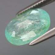Vibrant mint green! REAL 1.84ct Nigerian Emerald!