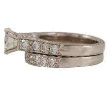 Scott Kay 2.54ctw Round Diamond Vintage Inspired Bridal Set in Platinum