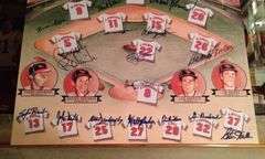 1966 Baltimore Orioles 93 Reunion Autograph Signed Poster Baseball