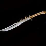 Hand-Forged Chinese Dao Sword with Dragon Handle