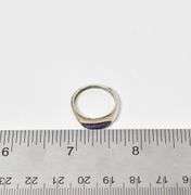 Sterling Silver Charoite Gemstone Ring