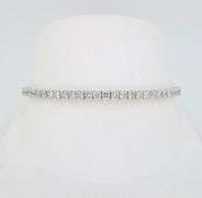 Earth Mined Diamond Flex Bangle Bracelet