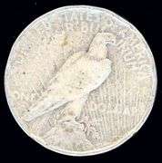 1923 Peace Silver Dollar
