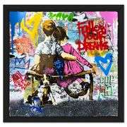 "Work Well Together" by Mr Brainwash