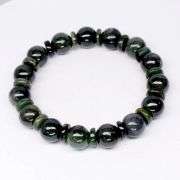 Ready to wear 173.60ct dark green Burmese Jade! Untreated!