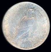 1924 Peace Silver Dollar