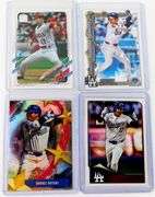 4 Shohei Ohtani Topps Baseball Cards