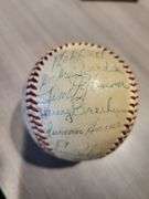 1957 Balt Orioles Team Baseball, Nice Ball!