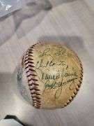 1st Year 1954 Balt Orioles Team Baseball Scarce