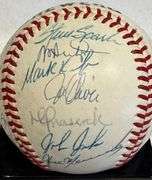 Very Nice 1982 Milwaukee Brewers Full Team ball signed