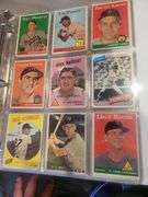 130, Huge Most Rare Vintage baseball Card Lot Collection In Pages Of Vintage Albums