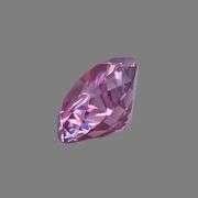Magnificent Large 8 Ct VVS1 VIvid Deep Pink Fire Moissanite Solitaire