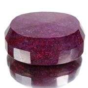 Magnificent Certified Museum Size 1800 Ct Natural Red Ruby Solitaire