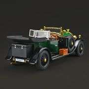 Vintage-Style Phantom Diecast Car Model
