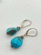 Vintage 925 Sterling Silver Turquoise Earrings Lot