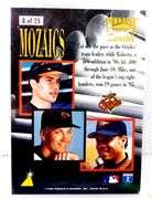 Mussina, Ripken, Jr., Alomar Orioles Baseball Card