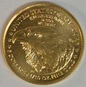 Superb Gem BU 2022 $5 American Gold Eagle coin