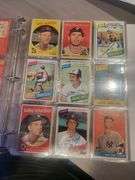 130, Huge Most Rare Vintage baseball Card Lot Collection In Pages Of Vintage Albums