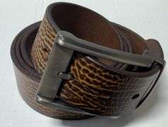 Classy Fine Quality Leather Belt, Made In Italy