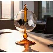 Crookes Radiometer Solar Energy Glass Spinner