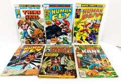 6 Marvel Comic Group Vintage Comic Books
