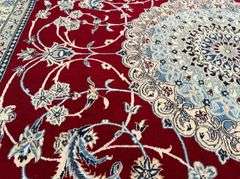 Fine Genuine Silk&Wool Persian Nain 8x12