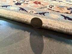 Fine Authentic Persian Silk&Wool Nain 10x13