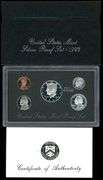 1997 Silver US Proof Set in Box w/CoA