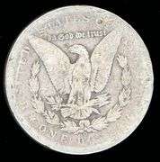 1890-O Morgan Silver Dollar