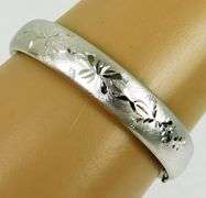Vintage Sterling Silver Bangle Bracelet
