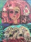 Nasser Ovissi, Rare 1970 Vintage Large Print on Foam Board
