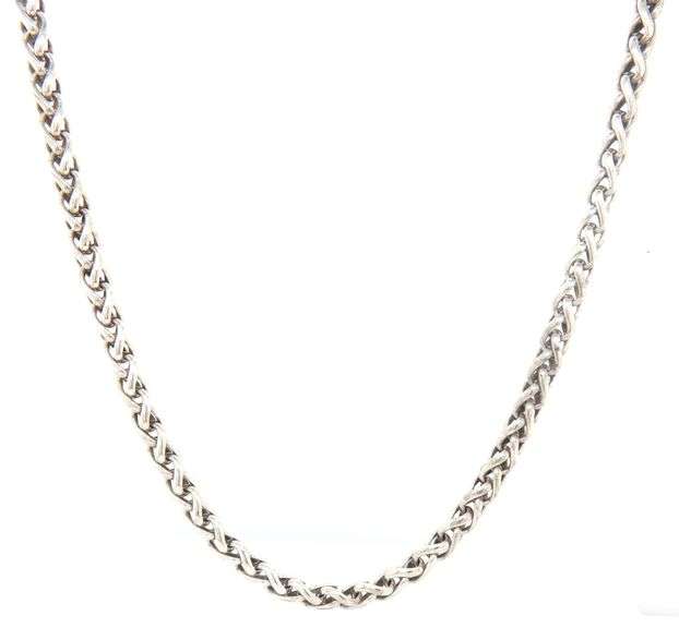 David Yurman 4mm wheat chain necklace